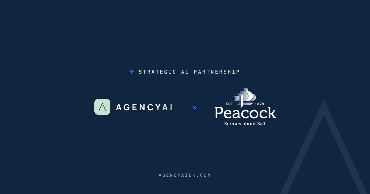 Agency AI and Peacock Salt strategic AI partnership
